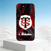 S-Stade-Toulousain dėklas telefonui iPhone 17,16,15,14,13,12,11 Plus,Pro Max,SE4Minkštas silikoninis juodas dangtelis iPhone16e