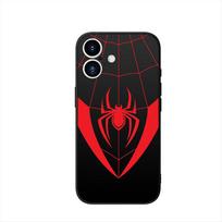 Cover for Apple iPhone 16 15 14 Plus 13 12 Mini 17 Pro Max + 16E Air 16+ ProMax Case Super hero Marvel Spider Man Spiderman iPhone Air black
