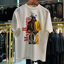1990-ųjų Marlboro Kaubojus Grafikos Balti trumpomis rankovėmis Unisex marškinėliai S5XL WA1831 Unisex marškinėliai XXXL white