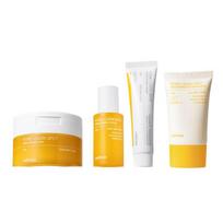 [Celimax] Šviesinantis porų ir tamsių dėmių priežiūros pilnas rinkinys (Kremas 35ml + Serumas 30ml + Apsauginis kremas nuo saulės 50ml + Nemokamas dovanų pakuotės diskelis 40 vnt.) Brightening Full Set (Cream+Serum+Sun+Pad) white