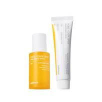 [Celimax] Šviesinantis porų ir tamsių dėmių priežiūros pilnas rinkinys (Kremas 35ml + Serumas 30ml + Apsauginis kremas nuo saulės 50ml + Nemokamas dovanų pakuotės diskelis 40 vnt.) Brightening Set (Cream+Serum) white