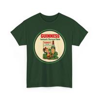 Guinness Ireland's National Drink Leprechaun Retro Beer Breweriana T-Sirt XL beige