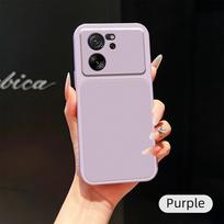 For Xiaomi 13T Case Xiaomi 13T Pro Cover Leather Case Luxury Lens Protection Case Protect Matte leather Back Cover Xiaomi 13T white