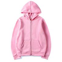 Unisex Oversized Zip-Up Hoodie Sweatshirt Men Women Winter Casual Sportswear Loose Fit Cotton Blend XXXL pastelinės raudonos spalvos