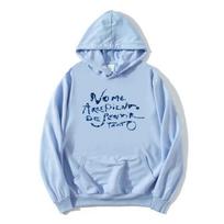 KAROL G NO ME ARREPIENTO DE SENTIR TANTO Hoodies Long Sleeve Casual Unisex Streetwear Hooded Fashion Women Sweatshirt Print Tops S white