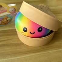 15/25cm Dideli Vaivorykštiniai Koldūnai Squishy Streso Malšinimo Žetonai 6/10 Colio Koldūnai Streso Fidget Sensory Dovana Tamprios Stalo Žetonai