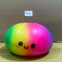 15/25cm Dideli Vaivorykštiniai Koldūnai Squishy Streso Malšinimo Žetonai 6/10 Colio Koldūnai Streso Fidget Sensory Dovana Tamprios Stalo Žetonai
