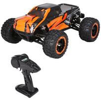 16889A-Pro 1:16 RC Car 4WD Big Foot RC Car 45 Km/h Didelio greičio 2840 Brushless Motor Vehicle Visi 1 battery black