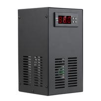 Akvariumo aušintuvas Akvariumo aušintuvas LCD ekranas Tyli žuvų rezervuaro aušinimo sistema 20L žuvų vandeniui UK Plug & 20L juoda
