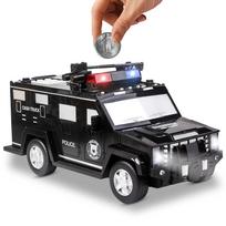 Elektroninė kiaulytė-bankas ATM Slaptažodis Pinigų dėžutė Piršto atspaudas Automatinis indėlis Saugus Monetų laikiklis Kalėdinė/Gimtadienio dovana Vaikams hummer cash carrier black