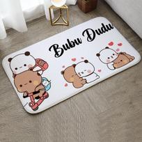 Bubu ir Dudu namo įėjimo kilimėlis Balkonas Vonios Grindų Kilimėliai Sveikinimo Kilimėlis Mažo dydžio Neslystantis kilimėlis Miegamojo kilimas Namų dekoras 50x80cm