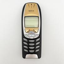 Atnaujintas originalus Nokia 6310i GSM 900 / 1800 / 1900 mobilusis telefonas Simple Set juoda