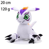 Naujas pliušinis žaislas Digimon Yagu žvėris plius audinio žvėris Bada žvėris lėlė miela pliušinė lėlė pakabukas Kalėdinė dovana šventiniai žaislai white