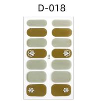 Nail Art Stickers Waterproof 3D Imitation Diamond Epoxy Nail Stickers for Pregnant Women and Children beige