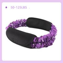 15-125LBS Elastinės juostos Fitneso pasipriešinimo juostos Joga Pilates Klubų ratas Ekspanderio juostos Treniruotės sporto salėje Namų treniruočių įranga black