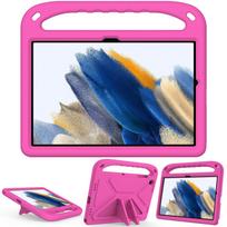 Vaikiškas dėklas, skirtas „Samsung Galaxy Tab A9 Plus A8 A7 Lite“, atsparus smūgiams, stovas, „Samsung Galaxy Tab S6 Lite S7 S8 S9 FE Plus“ dėklas S9 FE 10.9 inch ryškiai rožinė