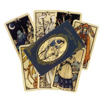 Fyodor Pavlov Tarot Kortos Būrimo Denis Angliškos Versijos Leidimas Oracle Lenta Stalo Žaidimai Vakarėliui beige