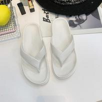 Naujiena Vasaros Vyriškos šlepetės Aukštos kokybės Paplūdimio basutės Neslystančios Zapatos Hombre Laisvalaikio avalynė Didmeninė prekyba 43 balta