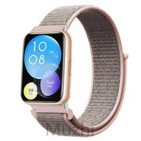 Nailono apyrankė skirta Huawei Watch Fit 2 dirželis išmanusis laikrodis Priedai Keičiama apyrankė Apyrankė Correa Huawei Watch fit2 active For huawei fit 2 black