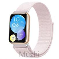 Nailono apyrankė skirta Huawei Watch Fit 2 dirželis išmanusis laikrodis Priedai Keičiama apyrankė Apyrankė Correa Huawei Watch fit2 active For huawei fit 2 blue