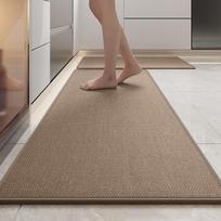 Austas virtuvės grindų kilimėlis neslystantis plaunamas purvui atsparus sugeriantis storas įėjimo kilimėlis durų kilimėlis 45*70CM+45*180CM