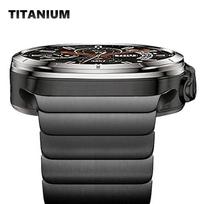Titano apyrankė Samsung Galaxy Ultra Watch 2025 Correa Prabangi grandinėlės apyrankė Vyriška juosta Samsung Galaxy watch 7 Ultra 47mm Galaxy Watch Ultra juoda