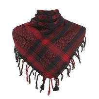 Kaukolės rašto arabiškas Keffiyeh Shemagh kvadratinis šalikas Lengvas kaklo šildytuvas Dangalas Dykumos skaros Šalikas Galvos apdangalas stovyklavimui 6 black