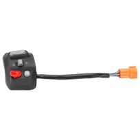 Scooter Handle Grip Switches with Ergonomic Designs Easy Installation Scooter Handlebar Accelerators for Daily Commuting left switch black
