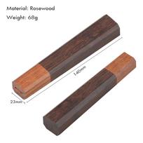 1piece Japanese Classic Octagonal Knife Handle for DIY Semi-finished Handmade Damascus Steel Knife Material Kitchen Knife Handle brown