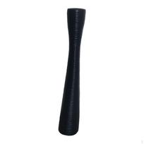 Aukšta grindinė vaza Dekoratyvi stovinti Minimalistinė Dovana Gėlių vazonas Laikiklis gėlėms Vestuvėms Black 38.5cm black