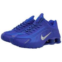 Nike Shox R4 Mėlynas Metalikas Sidabrinis Moteriški HJ7303-445 EU 35.5 mėlyna