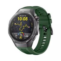 Silikoninis dirželis Huawei Watch GT 6 Pro 46mm Sportinis dirželis 22mm Dirželis Huawei Watch 5 4 3 GT6 GT5 GT5Pro GT4 GT3 Apyrankė GT6 Pro-GT5 Pro 46mm armijos žalia spalva