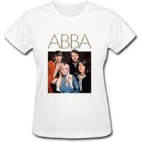SUNRAIN Moteriški ABBA gerbėjų meno marškinėliai XL black