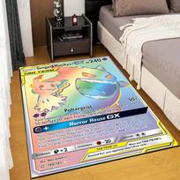 17 Styles Gengar Pokémon Cards Print Rug Carpet for Living Room Kids Bedroom Mat Sofa Doormat Floor Rug Home Decor Anti Slip Mat 40cm x 60cm
