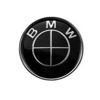 1 vnt. 45 mm automobilio vairo emblema Lipdukas BMW E36 E46 E53 E90 E60 E61 E93 E87 X1 X3 X5 X6 F30 F20 F10 Automobilio stilius 45mm-1PCS black