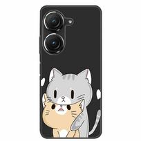 For Asus Zenfone 10 Case Fashion Lovely TPU Silicon Soft Bumper for Asus Zenfone 9 Phone Cover Zenfone9 Zenfone10 Protect Capa Zenfone 9 white
