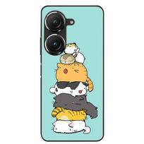For Asus Zenfone 10 Case Fashion Lovely TPU Silicon Soft Bumper for Asus Zenfone 9 Phone Cover Zenfone9 Zenfone10 Protect Capa Zenfone 9 yellow