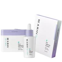 REJURAN Derma Healer Pore Tightening Set(Toner Pads (60) + Ampoule 30ml) Toner Pads (60) + Ampoule 30ml+Gel Mask (5 Sheets)