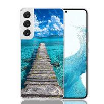 Maldyvų vėliavos Pasas Paplūdimio telefono dėklas Samsung Galaxy S26 Ultra S23 S24 S25 Edge S20 FE S21 S22 Plus minkštas spausdintas dangtelis Samsung S26 Plus