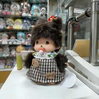 Monchhichi Raktų pakabukas Pakabukas Pliušinis Žavinga Animacinio Filmo Lėlė Kuprinės Papuošalai Mengqiqi Maišelio Pakabukai Pliušinis Beždžionėlės Raktų Pakabukai Gimimo Datos Dovana black