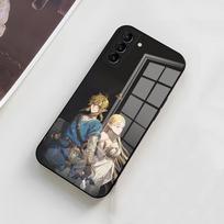Z-Zeldas Of Legends dėklas telefonui Samsung A56 A36 A26 A16 A15 A25 A35 A55 A14 A34 A24 A54 Stiklinis dėklas Samsung A22 5G