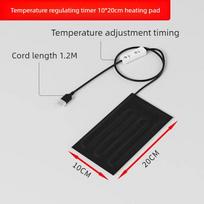 Warmer USB Cat Electric Heating Pad Waterproof Period Cramps Cats Heating Pad Dog Constant Temperature Pads Small Pets Special black