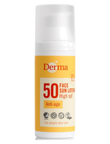 Derma - Derma Sun Ansigtssolcreme Spf50 50 Ml - Veido odos priežiūrai - Geltona