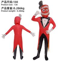 Magijos skaitmeninio cirko cosplay kostiumas Pomni Pamni klouno cos kostiumas children 130 red