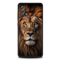 Liūto telefono dėklas, skirtas Samsung Galaxy A15 A14 A25 A54 A34 A51 A71 A72 A73 A32 A52 A52S A11 A21S A31 A41 5G, minkštas apvalkalas, dėklai, krepšys for samsung A34
