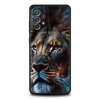 Liūto telefono dėklas, skirtas Samsung Galaxy A15 A14 A25 A54 A34 A51 A71 A72 A73 A32 A52 A52S A11 A21S A31 A41 5G, minkštas apvalkalas, dėklai, krepšys for Samsung A51