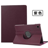 For Samsung Tab A11 Plus Case 360 Degree Rotating Stand Smart Tablet Coque for Galaxy Tab A11+ SM-X230 X236 SM-X238U 11  Cover Tab A11 Plus X236 violetinė