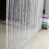 300cm X 1200cm Siūlų Užuolaidos Ekrano Juostelės Stygos Daliklis Žaliuzė Svetainės Durų Sienos Langų Panelė Kutų Užuolaida Width 3m * Height 3m balta