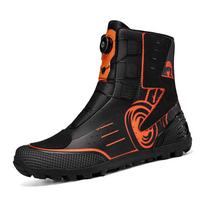 JC-S0016 Visasezoniniai Off-Road Motociklo Batai - Trumpi Lenktynių ir Kelionių Batai 44 black