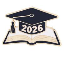2026 Baigimo Atminimo Sagės Bakalauro Kepuraitė Knygos Ženkliukas Madinga Personalizuota Dovana Baigimo Šventei Studentams Mokytojams